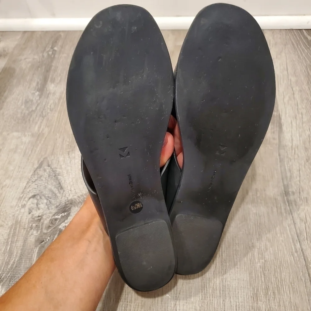 Mercedes Castillo Carlein Slide Black Sandals